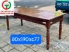 BÀN GỖ CHÂN TIỆN XƯA