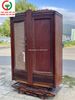 TỦ ÁO QUẦN 2 CÁNH GỖ XƯA
