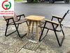 BÀN GHẾ CAFE XẾP LƯỚI