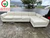 BỘ SOFA GÓC ĐỆM DA CAO CẤP