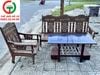 BÀN GHẾ SALON GỖ XƯA