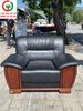 GHẾ SOFA ĐỆM DA KHUNG GỖ HOÀ PHÁT