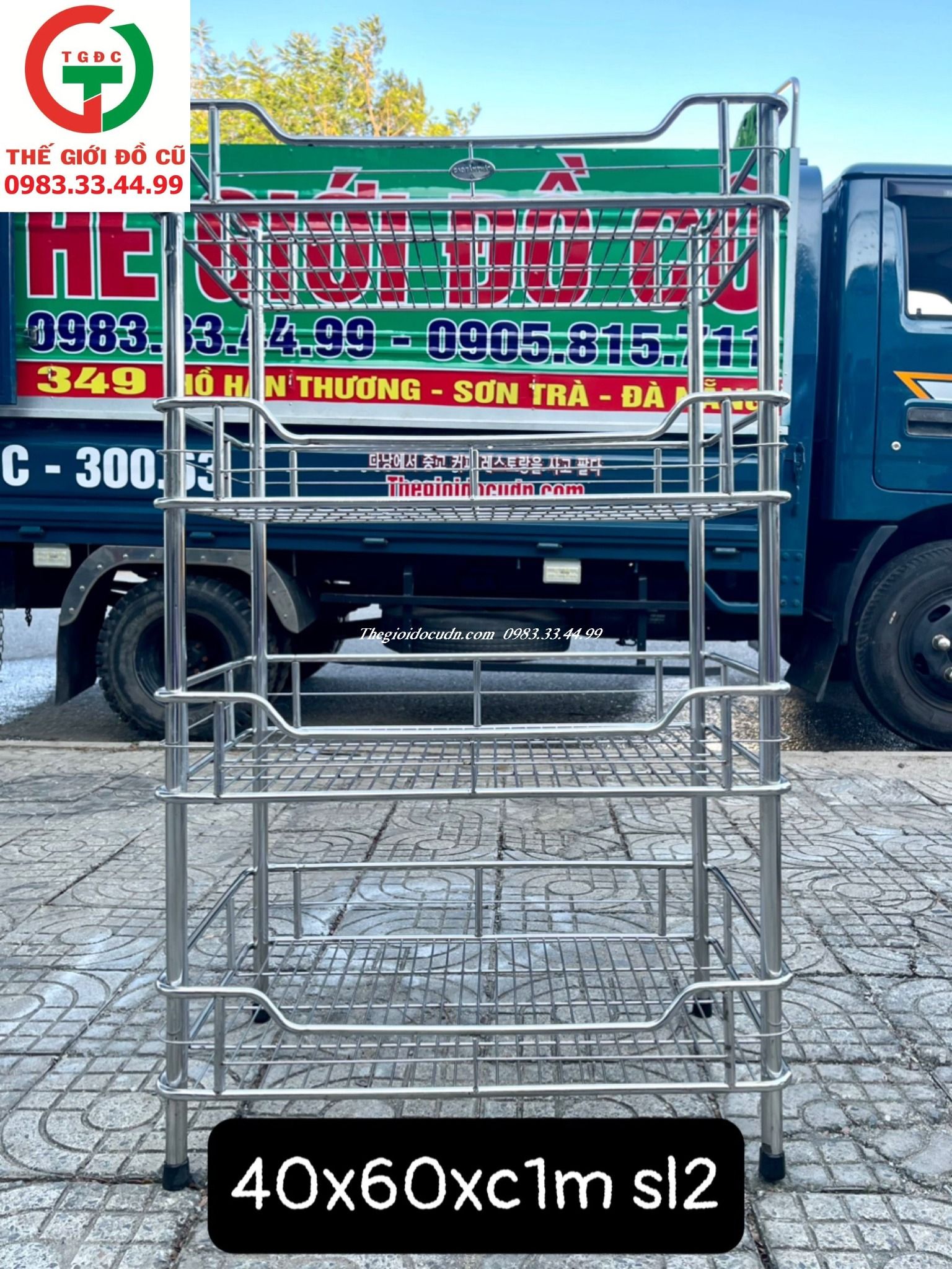 KỆ INOX ĐỰNG CHÉN BÁT LY CỐC 4 TẦNG