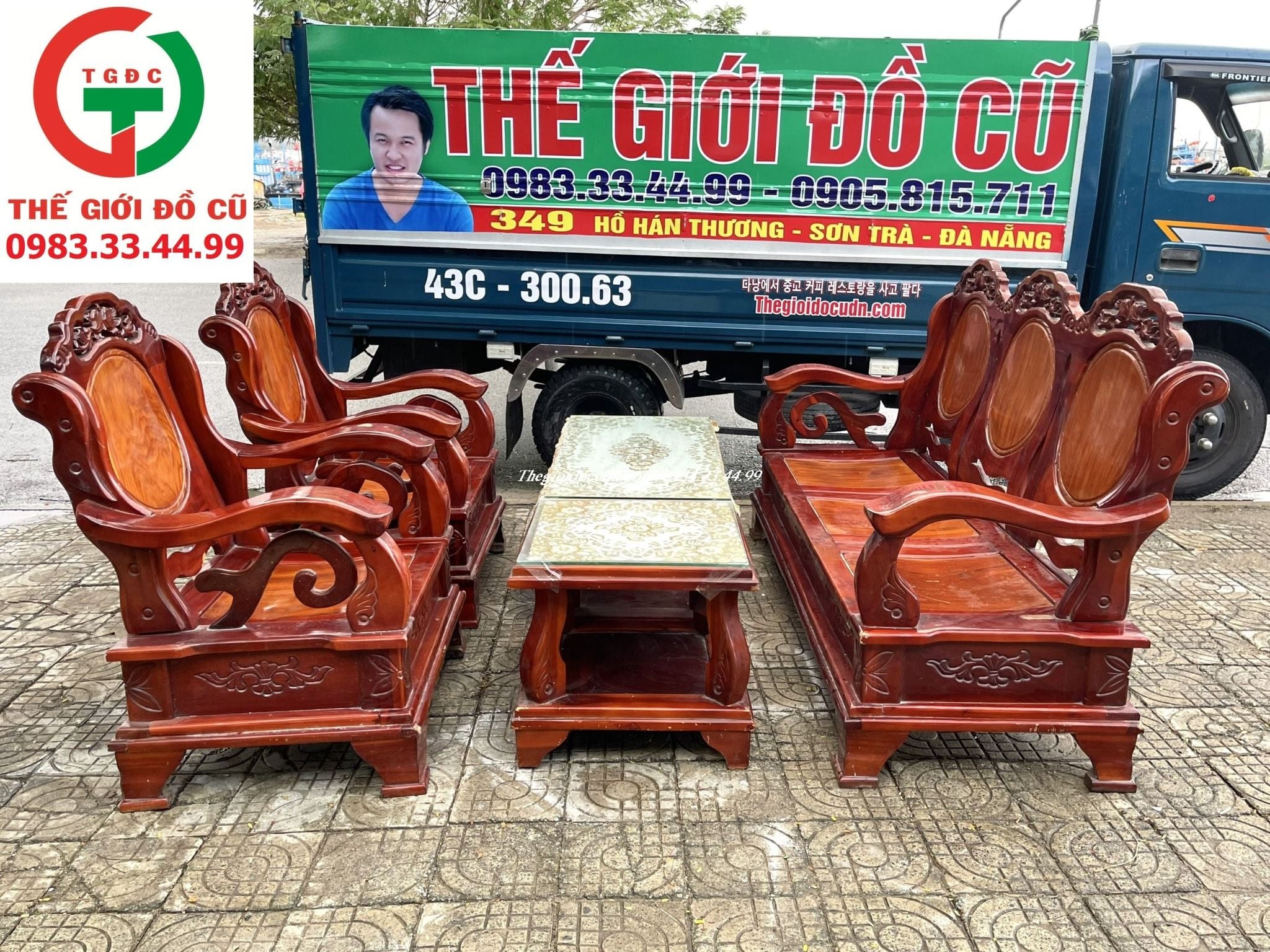 BỘ SALON GỖ KIỂU