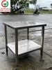 BÀN CHẾ BIẾN INOX 2 TẦNG