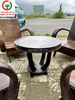 BỘ SALON THÙNG BÀN TRÒN 4 GHẾ