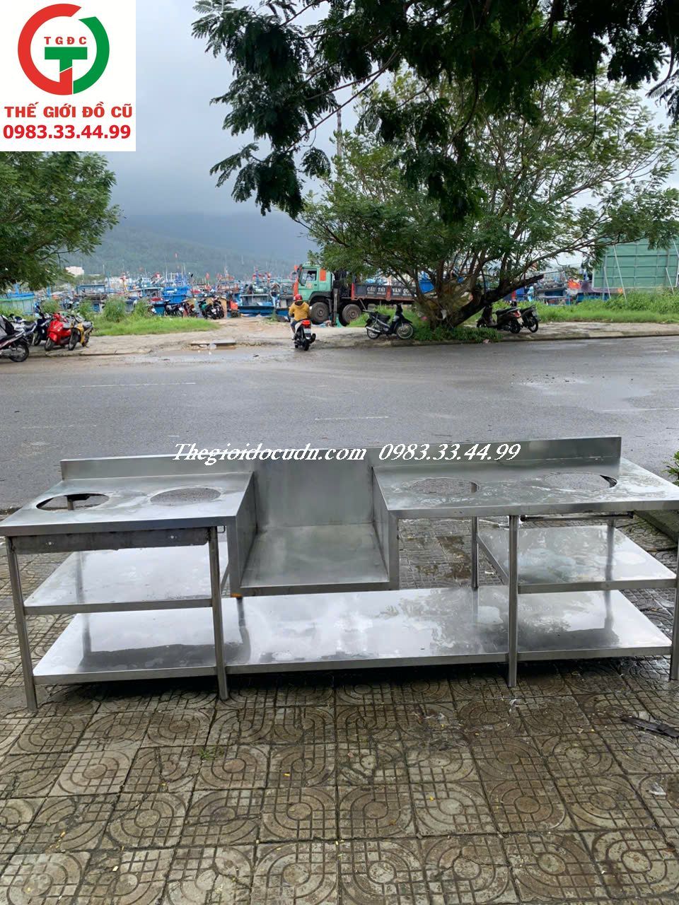 BÀN BẾP INOX - BÀN CHẾ BIẾN INOX- BÀN RA MÓN INOX