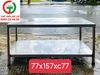 BÀN CHẾ BIẾN INOX - BÀN BẾP INOX
