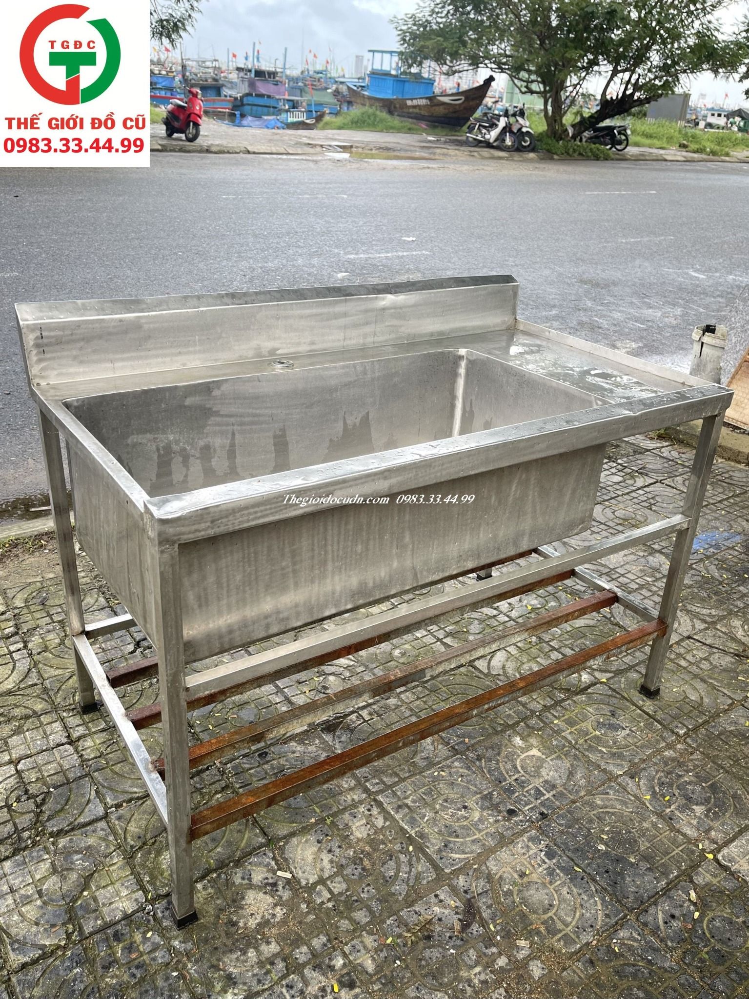 CHẬU RỬA INOX 1 HỌNG