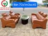 BỘ SOFA ĐỆM DA CAO CẤP