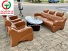 BỘ SOFA ĐỆM DA CAO CẤP