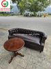 BÀN GHẾ SOFA BĂNG CAFE ĐỆM DA