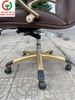 GHẾ XOAY HOÀ PHÁT DA NÂU CAO CẤP