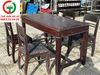 BỘ BÀN GHẾ ĂN GỖ XƯA