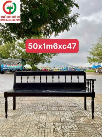 GHẾ BĂNG GỖ TIỆN XƯA