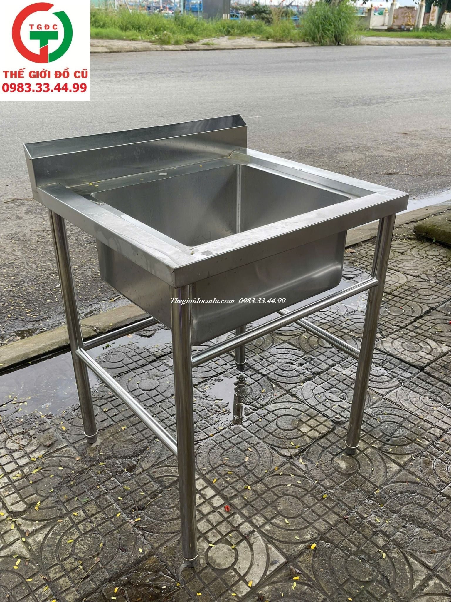 CHẬU RỬA INOX 1 HỌNG VUÔNG