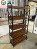 KỆ GỖ KHUNG SẮT 5 TẦNG TRƯNG BÀY - ĐỂ ĐỒ DÙNG