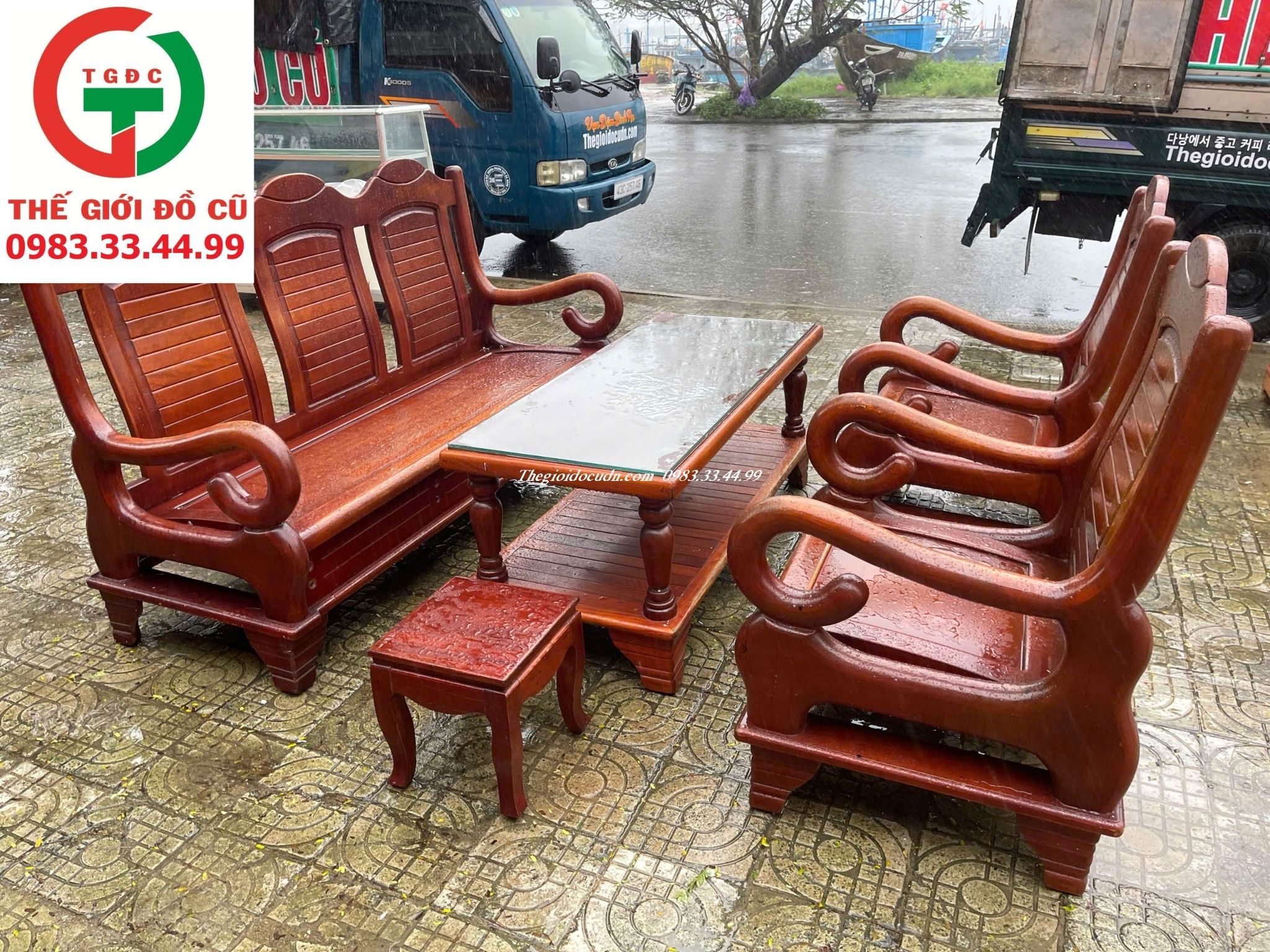 SALON GỖ XOAN ĐÀO