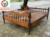GIƯỜNG TIỆN GỖ HƯƠNG XƯA 1M65