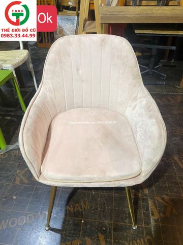 GHẾ SOFA ĐỆM NHUNG - GHẾ NGỒI MAKEUP