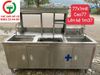 QUẦY PHA CHẾ INOX LIỀN KỆ