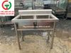CHẬU RỬA INOX 2 HỌNG VUÔNG