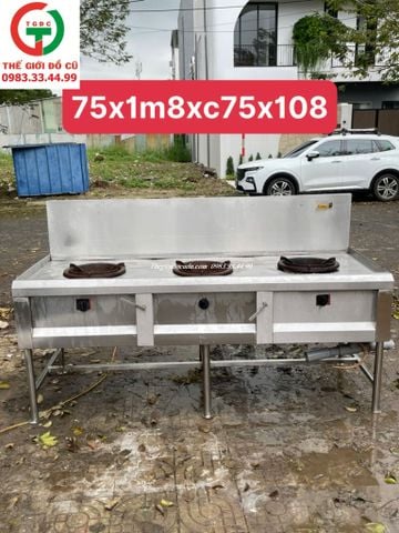 BẾP KHÈ INOX 3 HỌNG