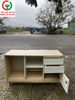 BÀN LÀM VIỆC - HỌC TẬP GỖ MDF CHÂN INOX