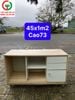 BÀN LÀM VIỆC - HỌC TẬP GỖ MDF CHÂN INOX