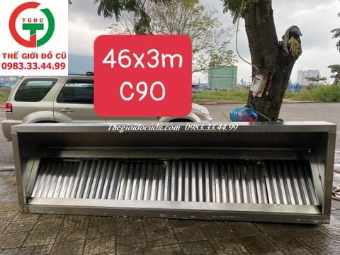 MÁNG HÚT KHÓI INOX CÔNG NGHIỆP