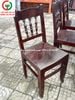 BỘ BÀN  TRÀ CHÂN V 6 GHẾ GỖ XƯA