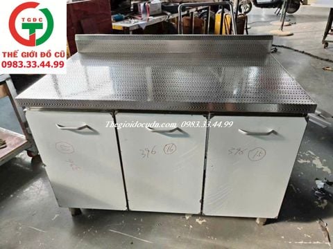 BÀN CHẾ BIẾN INOX TỦ DƯỚI