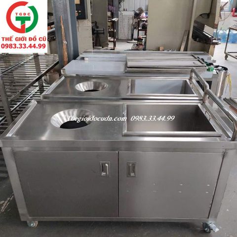 BÀN PHA CHẾ INOX