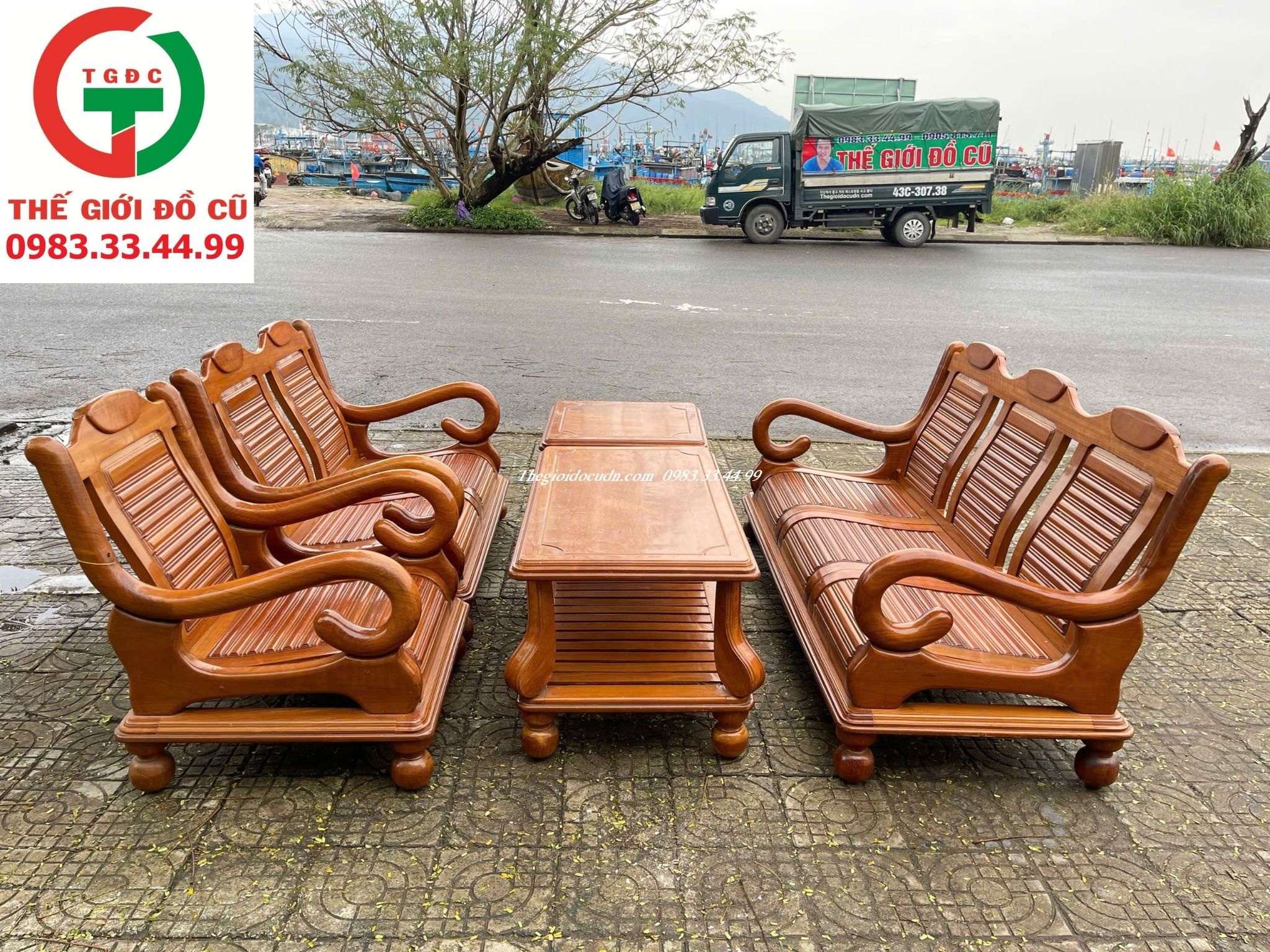 SALON GỖ TAY MÓC