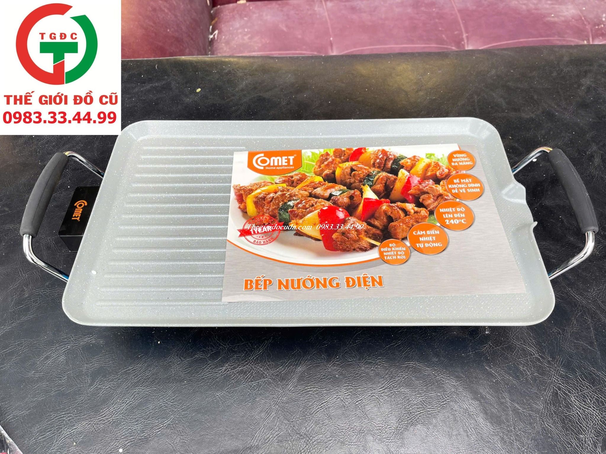 CHẢO NƯỚNG ĐIỆN COMET