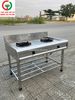 BẾP KHÈ INOX 2 HỌNG