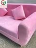 BỘ SOFA BĂNG NHUNG MÀU HỒNG PHẤN