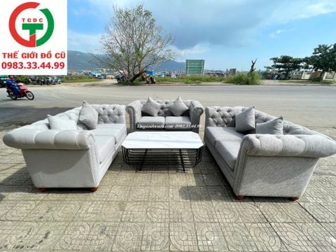 BỘ SOFA BĂNG TÂN CỔ ĐIỂN NHẬP KHẨU