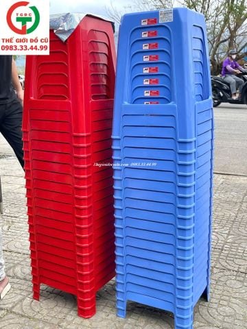 GHẾ ĐẨU NHỰA CHÂN CAO