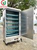 TỦ HẤP CƠM - TỦ NẤU CƠM INOX 304 2 KHOÁ 10-12KHAY