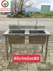CHẬU RỬA INOX 2 HỌNG VUÔNG