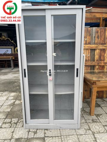 TỦ SẮT ĐỰNG HỒ SƠ TÀI LIỆU CỬA LÙA