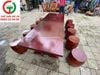 BỘ BÀN GHẾ GỖ SƠN HUYẾT 10 GHẾ ĐÔN TRỐNG