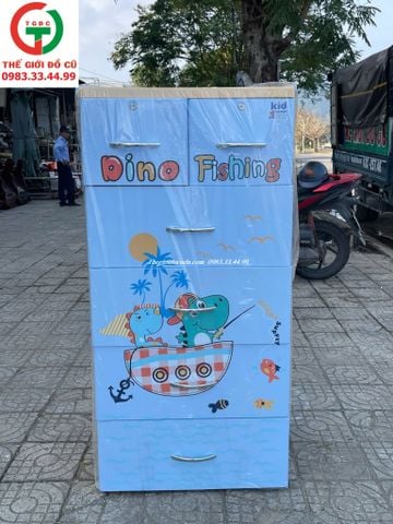 TỦ NHỰA ÁO QUẦN TRẺ EM 6 NGĂN