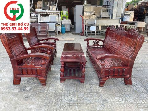 BỘ SALON GỖ TRÀM XOAN ĐÀO