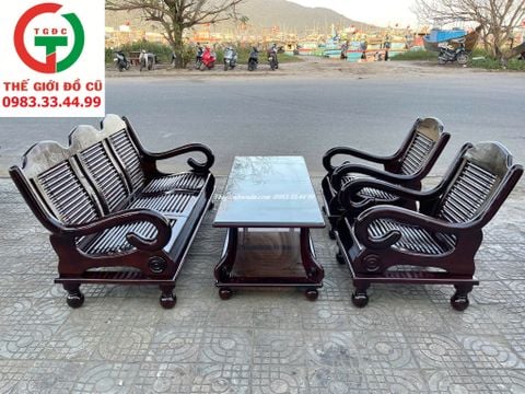 BỘ SALON GỖ XOAN ĐÀO