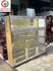 TỦ CHÉN BÁT INOX KÍNH 3 CÁNH