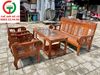 SALON GỖ TAY CUỐN XƯA