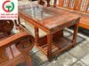 SALON GỖ TAY CUỐN XƯA