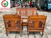 SALON GỖ TAY CUỐN XƯA